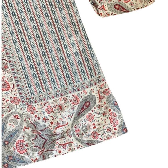 Mercer & Madison Twin Print Paisley Blouse - Picture 4 of 13